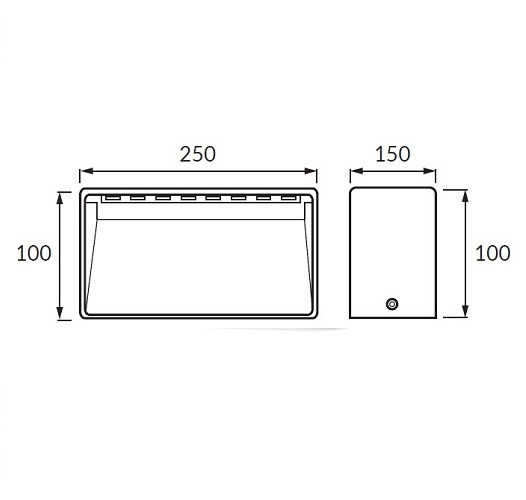 Настінний світильник, Strühm, 10W, 4000K, накладний, прямокутний, білий, STR-03103 Киев - изображение 2