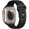 Силиконовый ремешок Defense для Apple Watch 38/40/41/42mm(ser.10) (140-190mm) Херсон
