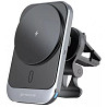 Автомобільний тримач з БЗП Proove Square Magnetic Pro 15W Metal Gray (WHSP15010004) (Код товару:3802 Харків