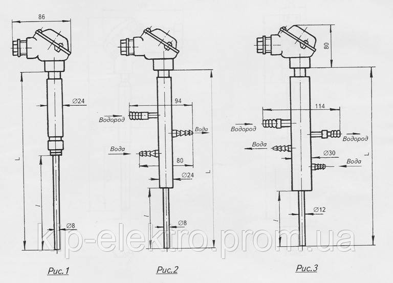 Термопара ТВР-0687 (ТВР 0687, ТВР0687, ТВР) Київ - зображення 12