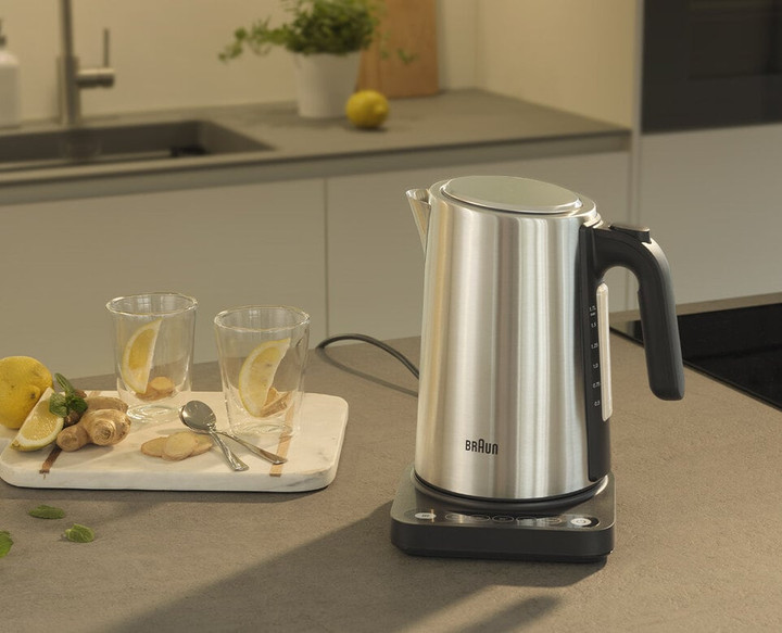 Электрочайник Braun WK 5205 BK 1.7 л серебристый Киев - изображение 7