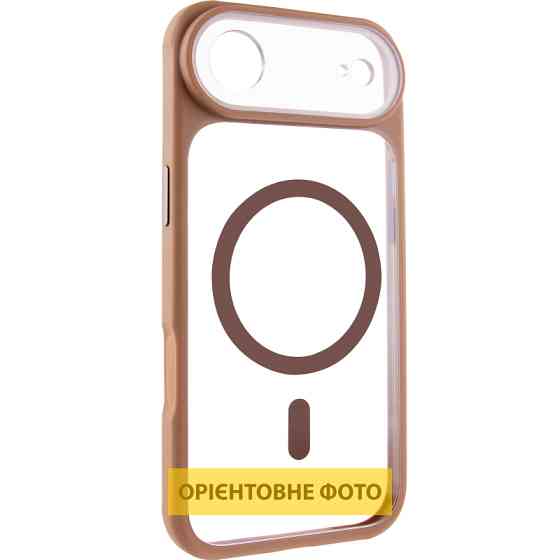 Чехол TPU+PC GETMAN Moon Clear with MagSafe для Apple iPhone 17 Air (6.5") Херсон