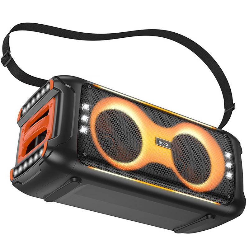 Уценка Bluetooth колонка Hoco HA9 Kayman + два микрофона Херсон - изображение 3