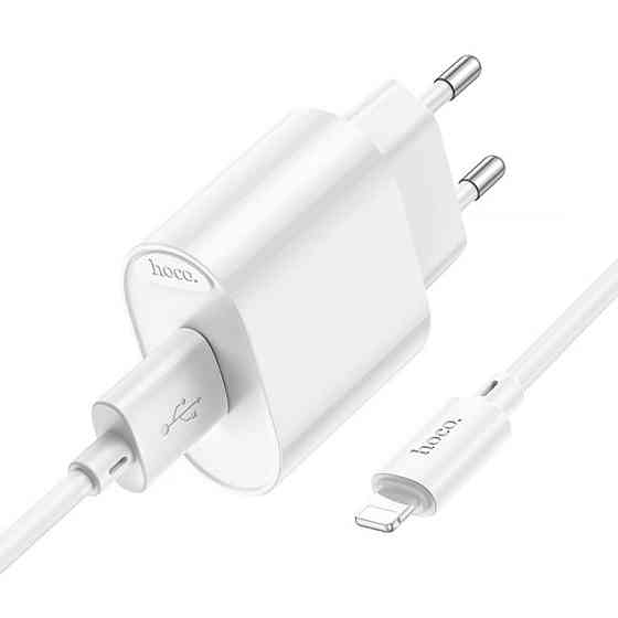 СЗУ Hoco C109A Fighter 10.5W (1USB-A) + кабель USB to Lightning Херсон