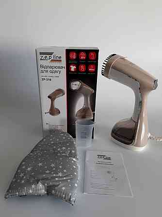 Отпариватель вертикальный ручной для одежды Zepline ZP-210-Beige 2000 Вт бежевый Київ
