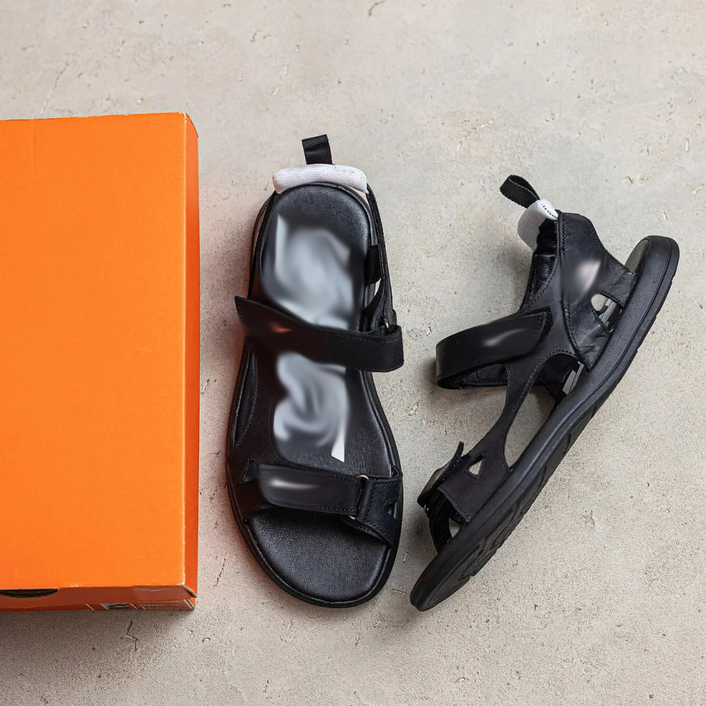 Мужские кожаные сандалии NS White Киев - изображение 6