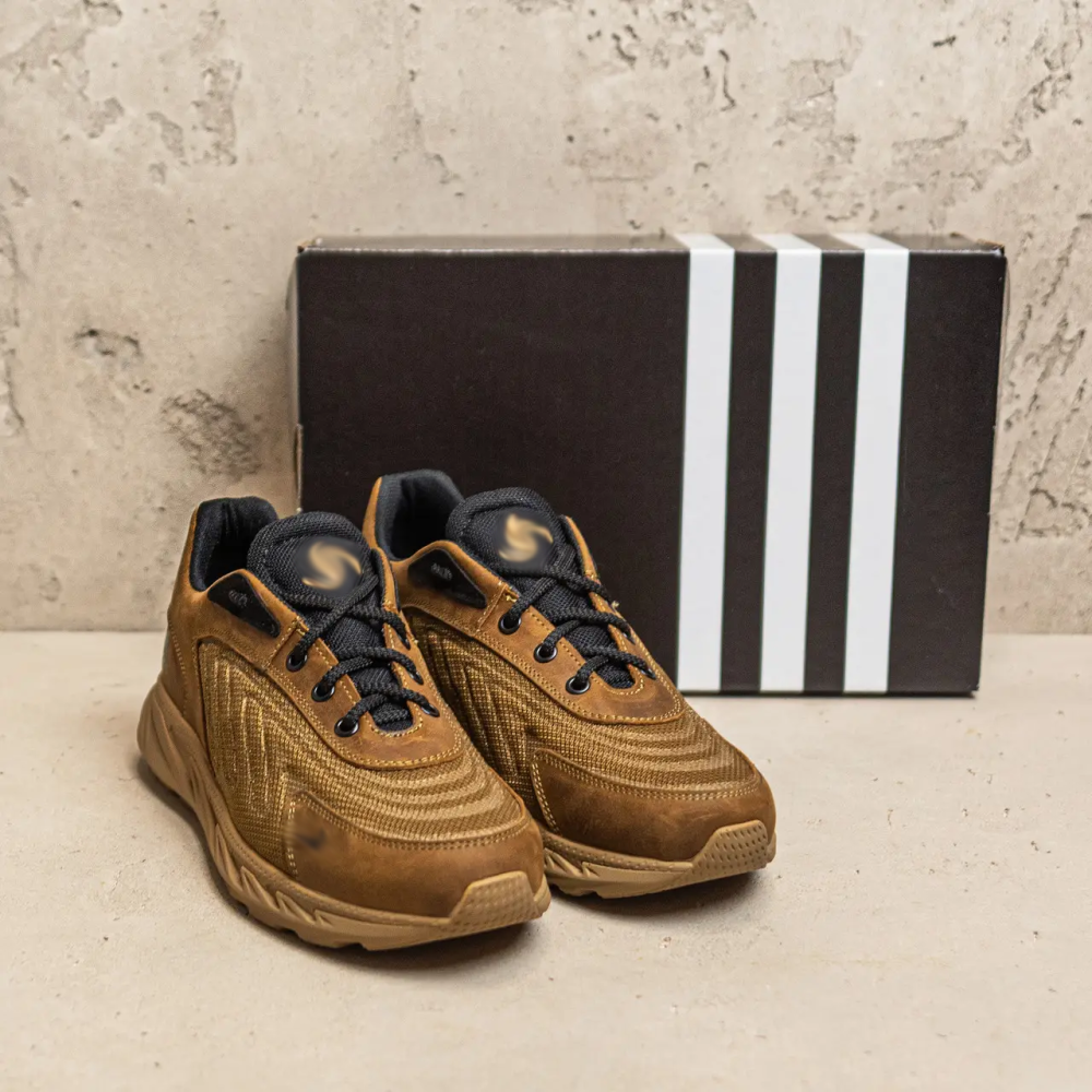 Мужские летние кроссовки сетка Ozelia Olive Київ - зображення 6