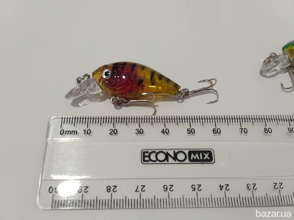 Воблер 3.59 гр - 4.5 см. Плавающий Борисполь - изображение 2