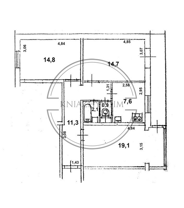 Продається 3 кімнатна квартира 21145673 Київ - зображення 12
