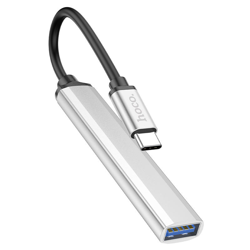 Переходник Hoco HB26 4in1 (Type-C to USB3.0+USB2.0*3) Херсон - изображение 4