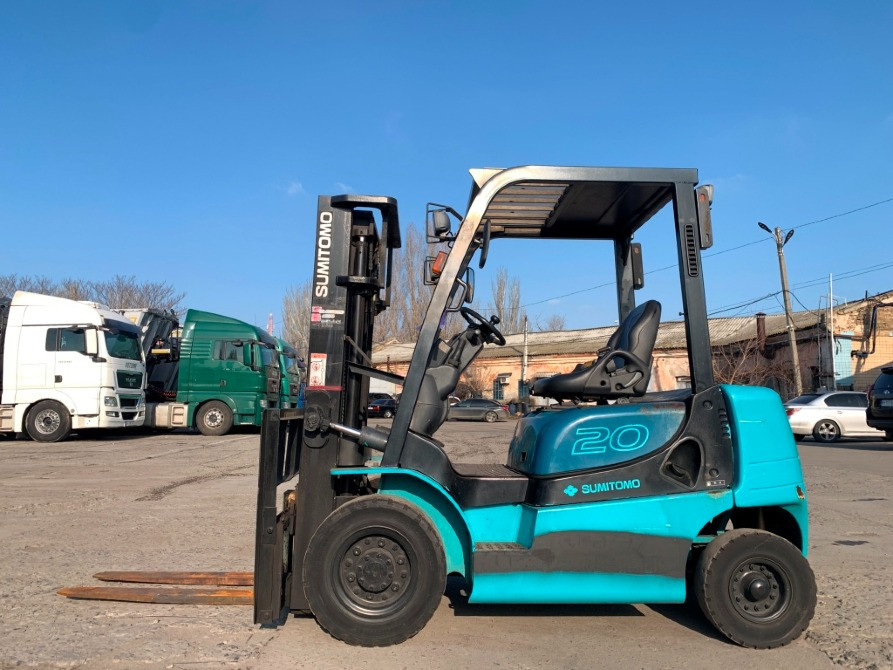 Вилочный дизельный автопогрузчик Sumitomo (Mazda) с боковым смещением. 2012 года. Модель 11FD20PAXI9 Одеса - зображення 1