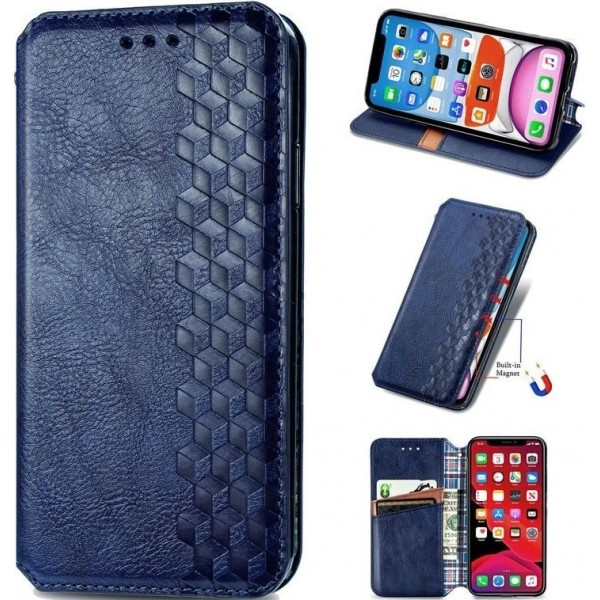 Чохол-книжка Getman Cubic для Xiaomi Mi 11 Blue (Код товару:16784) Харків - зображення 6