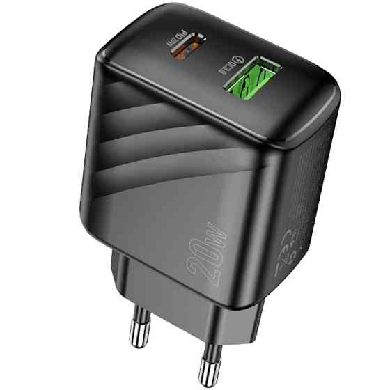 СЗУ Hoco CS25A Rico PD20W+QC3.0 (1USB-A/1C) Херсон