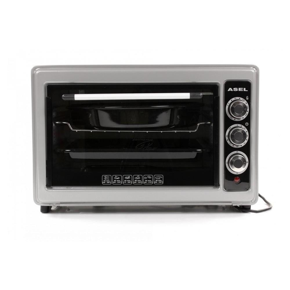 Духовка электрическая Asel AF-33-23-AF-33-23-Grey 33 л серая Київ - зображення 1