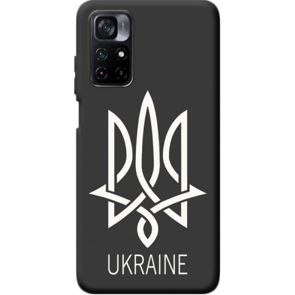 Чохол BoxFace для Xiaomi Redmi Note 11 5G/Note 11s 5G/Poco M4 Pro 5G Тризуб монограма Ukraine (Код т Харків - зображення 1