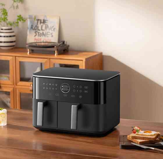 Мультипечь Xiaomi Dual Zone Air Fryer 10L EU 2700 Вт черная Киев