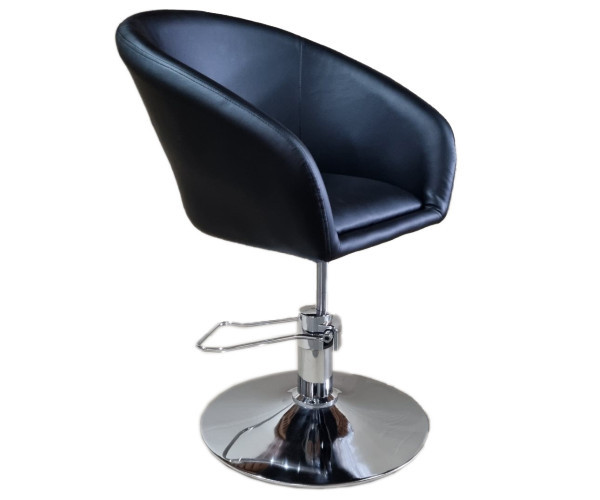 Крісло Мурат Р перукарське чорного кольору Днепр - изображение 2