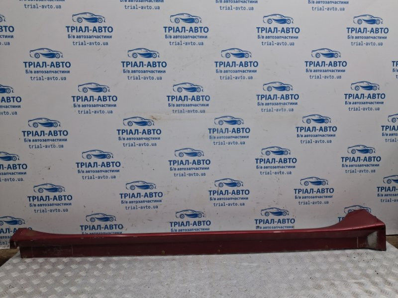 Накладка порога внешняя левая Mitsubishi Lancer 10 2.0 БЕНЗИН 4B11 2007 (б/у) Київ - зображення 4