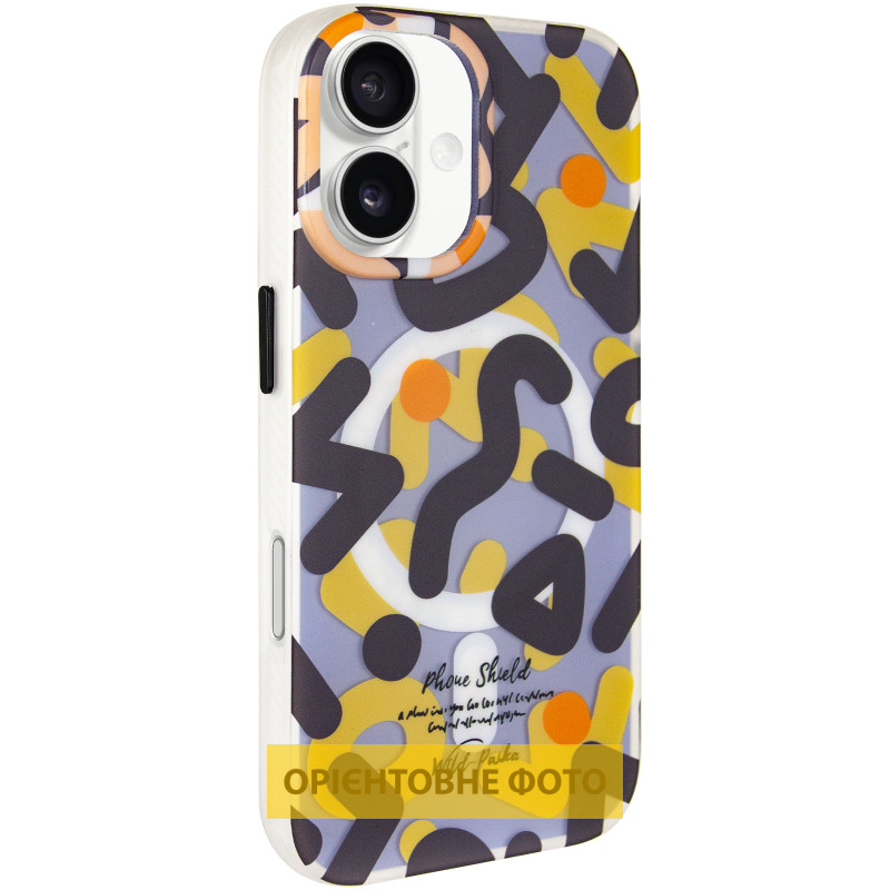 TPU чехол Pastel Chaos with Magnetic Fit для Apple iPhone 16 (6.1") Херсон - изображение 3