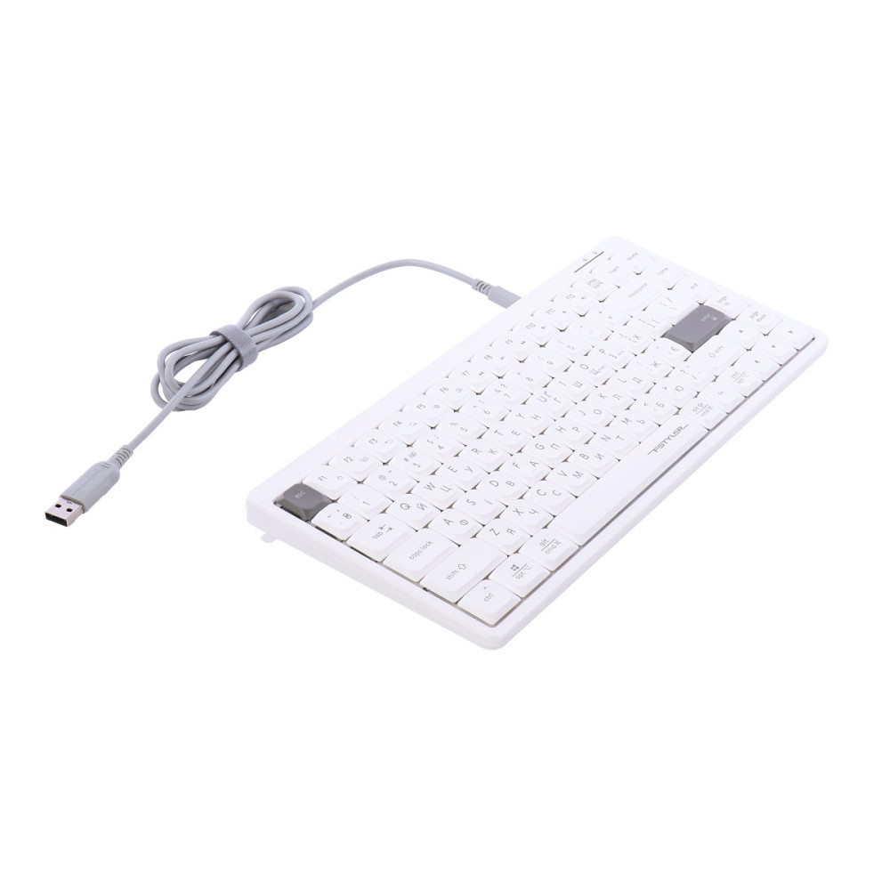 Клавиатура компьютерная проводная A4Tech Fstyler FX53(White) белая Київ - зображення 6