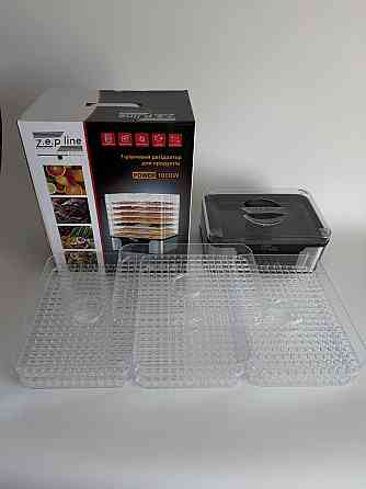 Сушилка для продуктов 7 ярусов Zepline ZP-00349 1000 Вт серебристая Киев