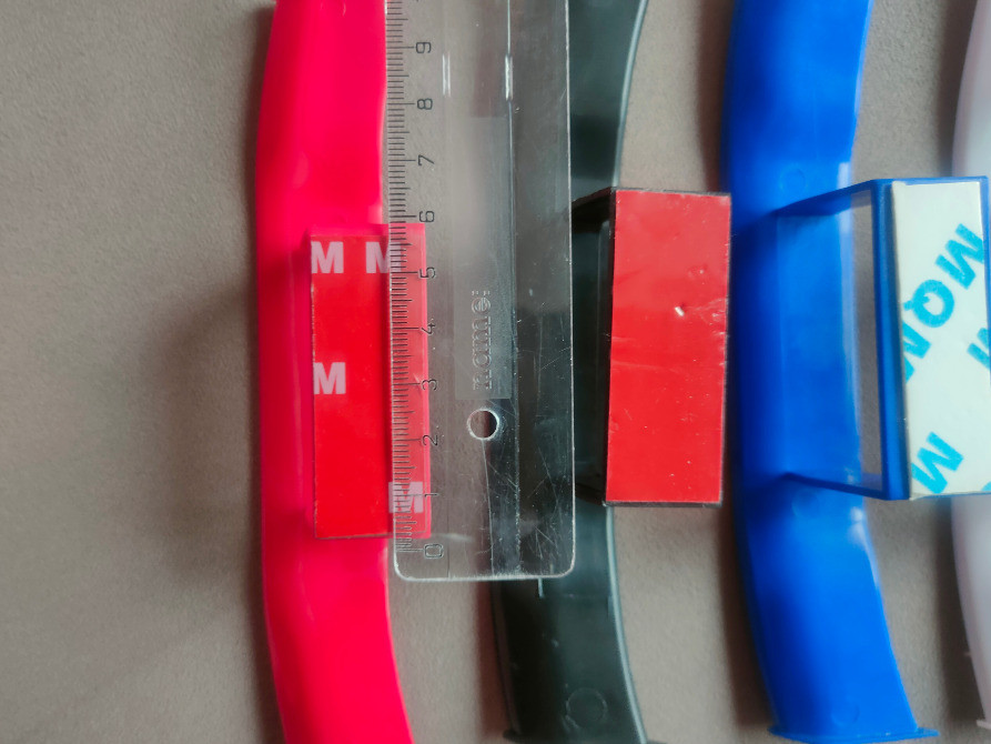 Мини Спойлер Чёрный. Синий. Белый. Красный усиленный скотч Киев - изображение 4