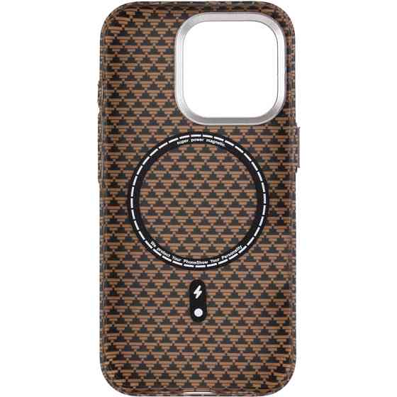 Чехол TPU+PC KVZV Triangular Pattern with Magnetic Fit для Apple iPhone 15 Pro (6.3") Херсон