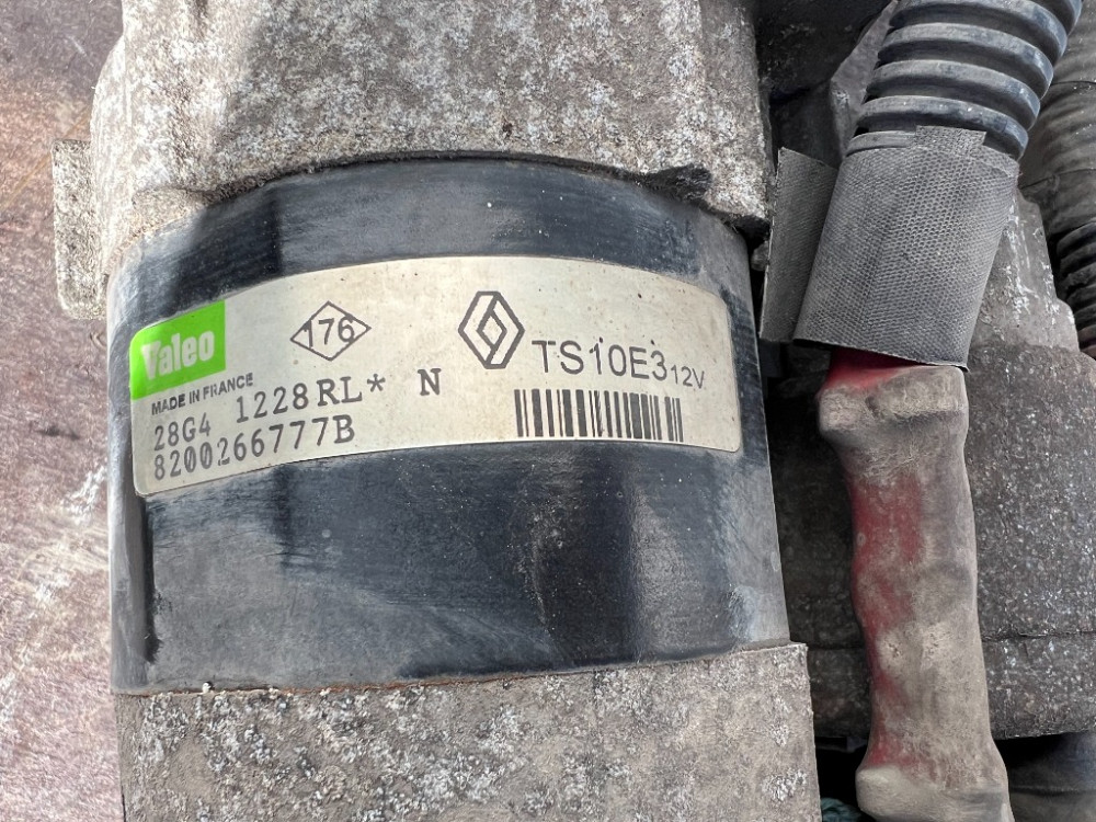 Стартер Renault Megane II 1.6 бензин 2002-2008 (8200266777) Ковель - зображення 2