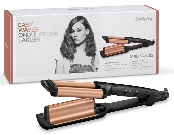 Плойка тройная BaByliss W2447E 85 Вт черная Киев - изображение 7