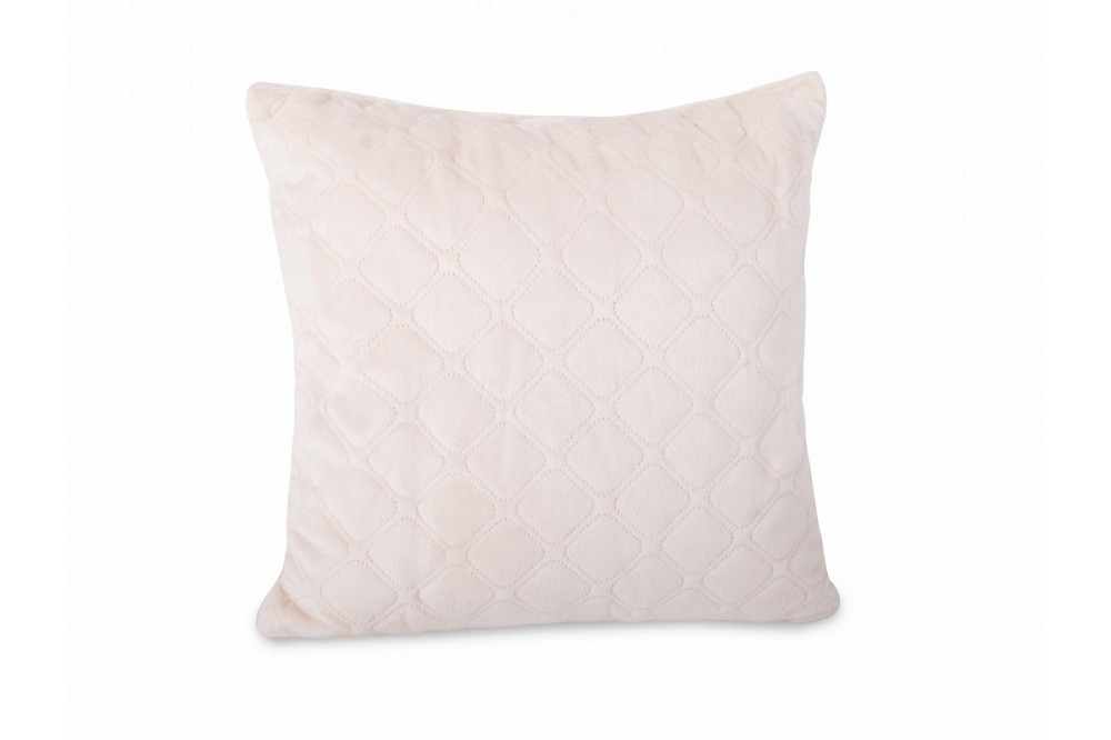 Подушка декоративна ТЕП Velure 3-00437-07366 40x40 см пудрова Київ - зображення 1