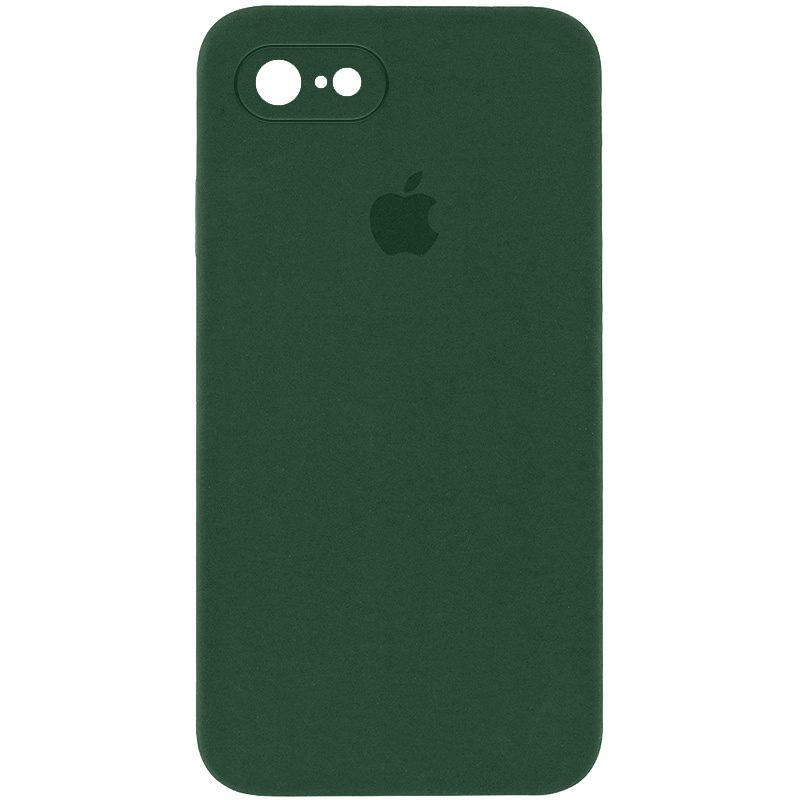 Чехол Silicone Case Square Full Camera Protective (AA) для Apple iPhone 7/8/SE (2020) (4.7") Херсон - зображення 2