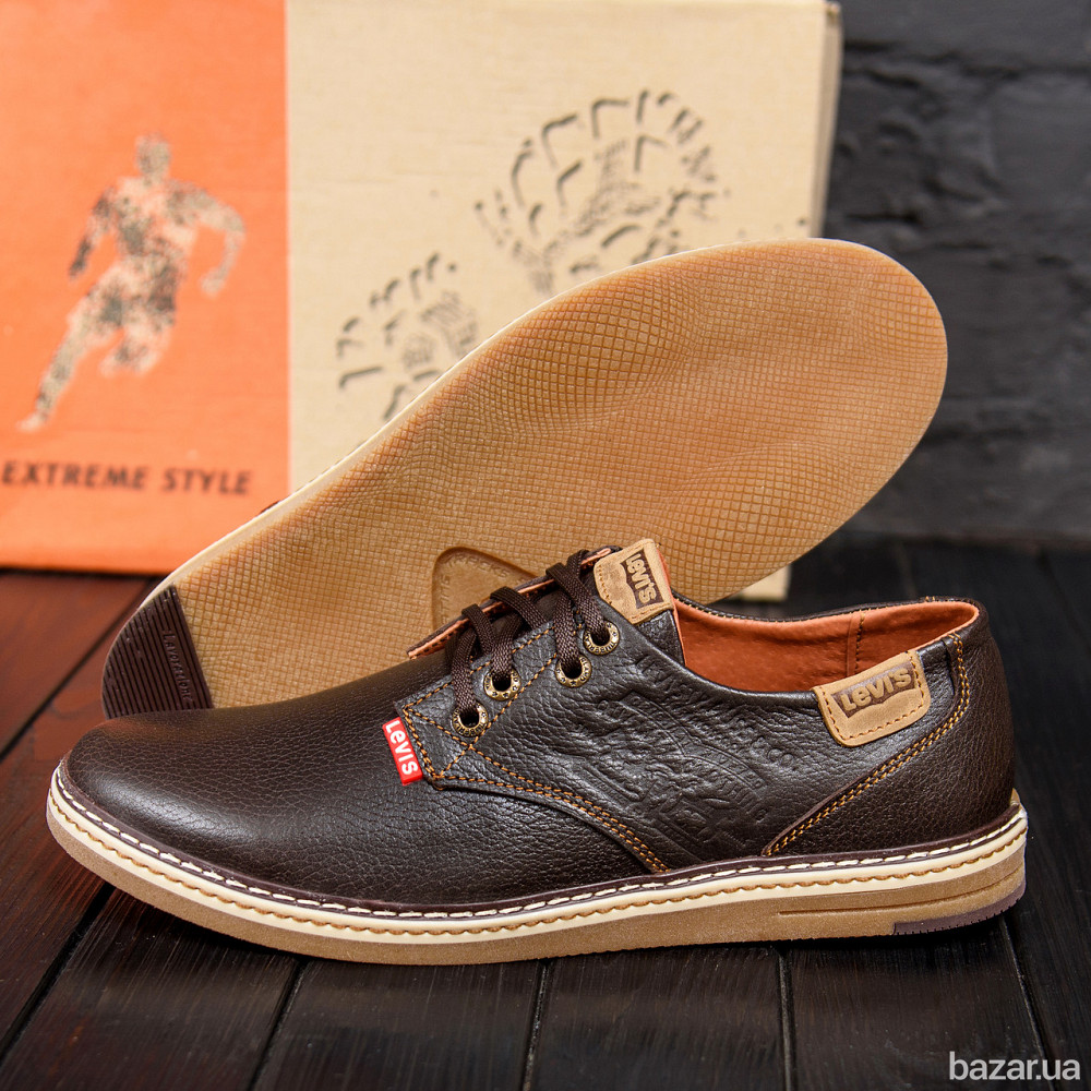 Мужские кожаные туфли Stage1 Chocolate Киев - изображение 9