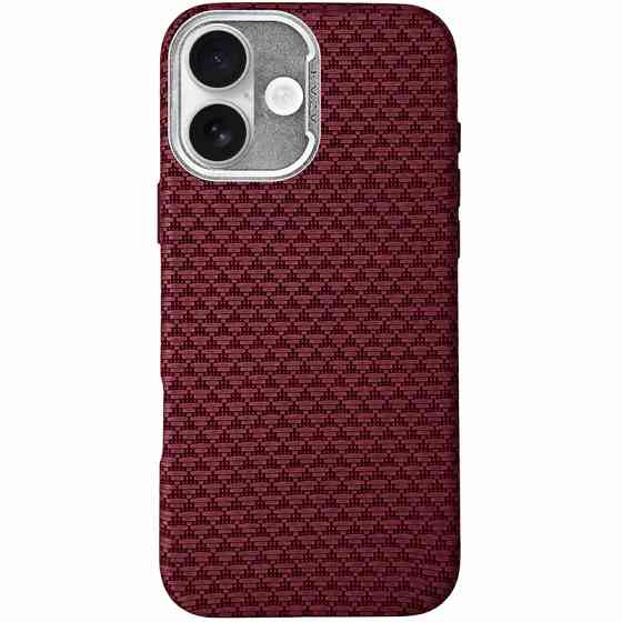 Чехол TPU+PC KVZV Triangular Pattern with Magnetic Fit для Apple iPhone 17 (6.3") Херсон