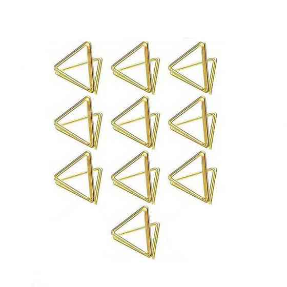 Подставка для банкетной посадочной карточки, ценникодержатель Leeseph 10шт золото Одеса