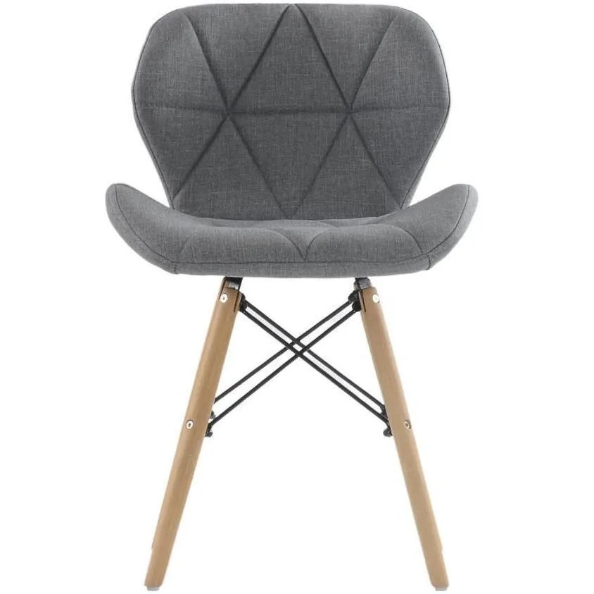 Стул Стар мягкий серая ткань Днепр - изображение 6