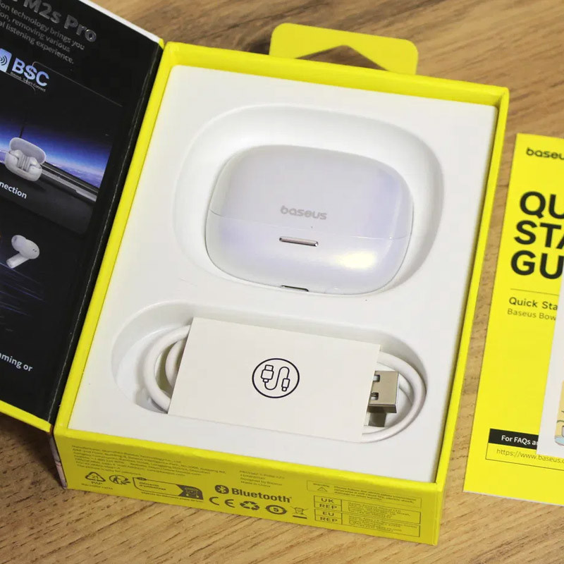 Беспроводные TWS наушники Baseus OS Bowie M2s Pro (A00051801) Херсон - зображення 3