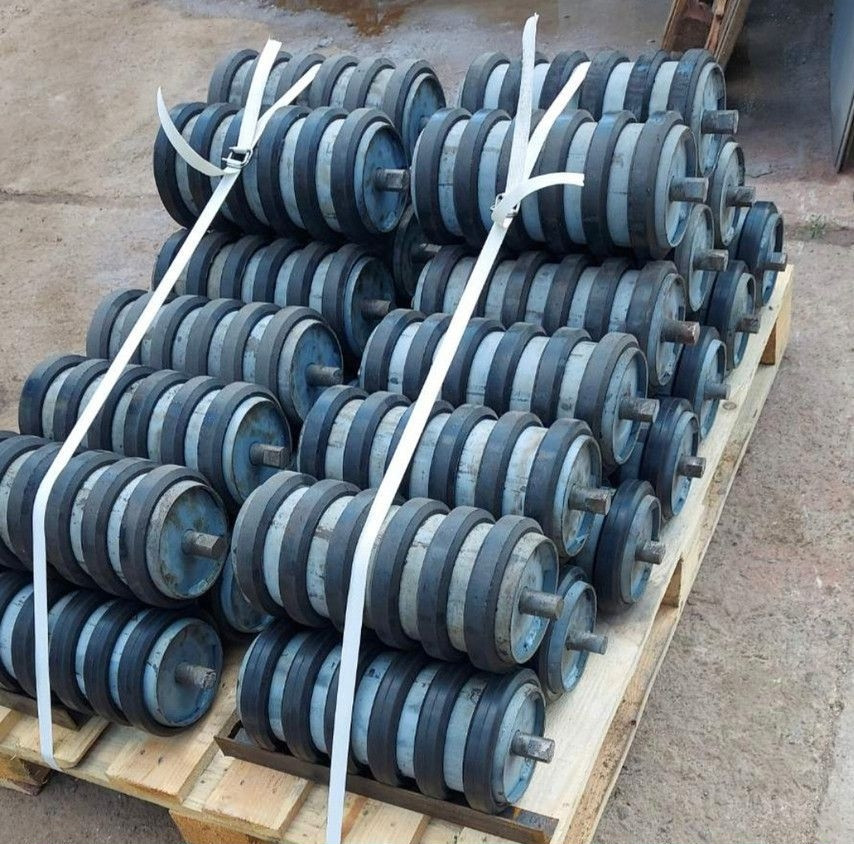 Амортизирующие транспортерные ролики с кольцами Київ - зображення 9