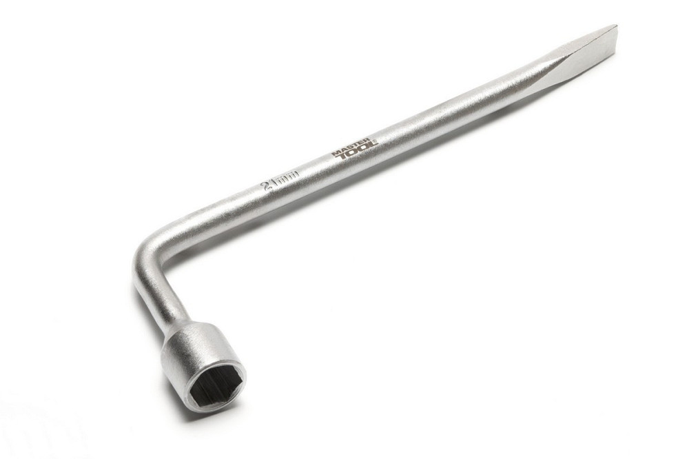 Ключ баллонный MASTERTOOL L-Type 21 мм 350х14 мм 73-0121 Харків - зображення 3