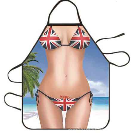 Фартух із приколом Леді Британія 5585 71х54,5х0,2 см Киев