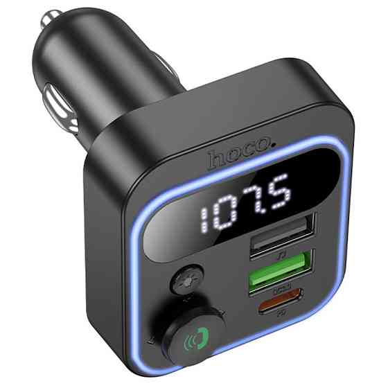 АЗУ FM модулятор Hoco E85 Tiger PD20W+QC3.0 Херсон