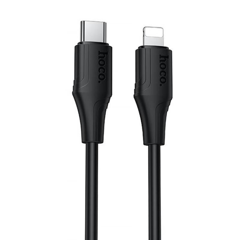 Дата кабель Hoco X124 Bien silicone Type-C to Lightning 27W (1m) Херсон - изображение 1