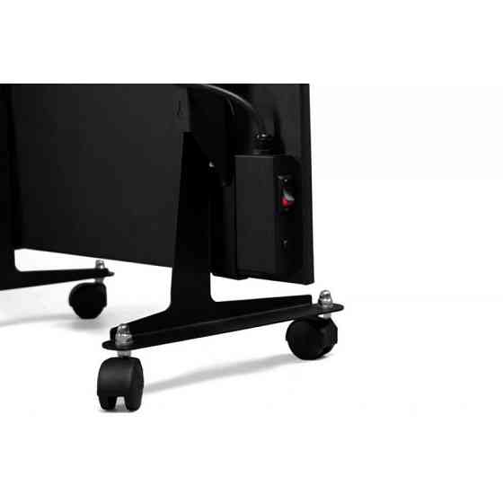 Ножки на роликах для обогревателя для серии Easy Heat Kamin easy-heat-2 2 шт черные Київ