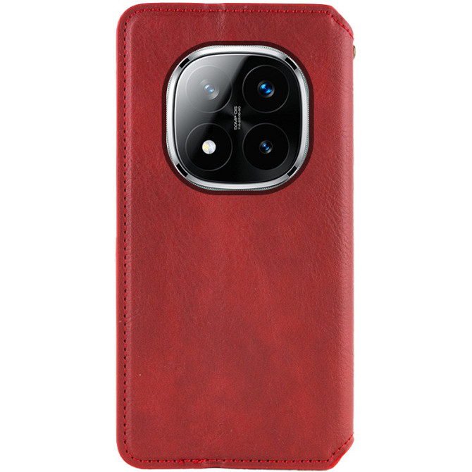 Кожаный чехол-книжка GETMAN Cubic (PU) для Xiaomi Redmi Note 14 Pro 5G / 14 Pro+ Херсон - зображення 3