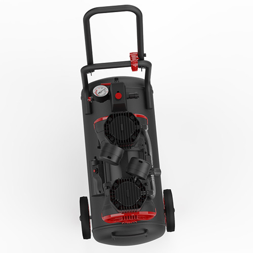 Компрессор безмасляный поршневой 24л, 1,45 кВт, 220 В AUARITA 2-1450F24-220 Харків - зображення 4