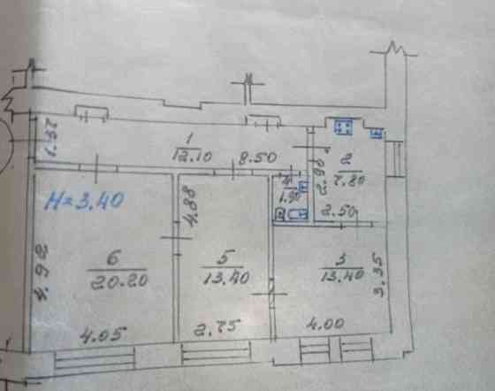 3-к, Озерянська вул., 65, Холодна Гора (Холодногірський) Харків