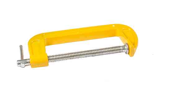 Струбцина столярная металлическая MASTERTOOL G-Type 150 мм 07-0315 Харків