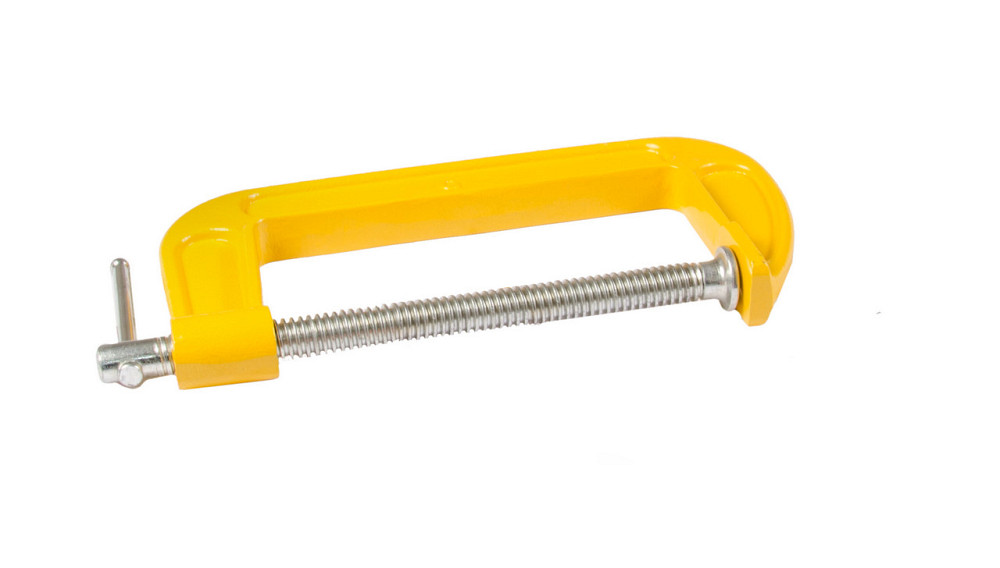 Струбцина столярная металлическая MASTERTOOL G-Type 150 мм 07-0315 Харків - зображення 1