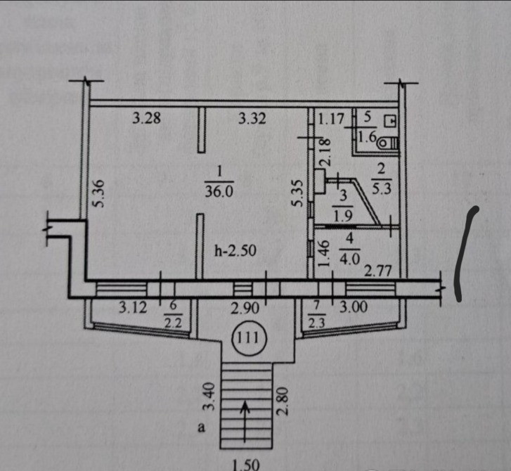 Продам магазин помещение 54м2 на Победе. пр.Героев,23 Дніпро - зображення 1