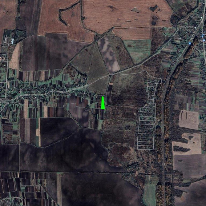 Продаж земельної ділянки, с. Речичани, площа 80 сот., ділянка розташована в селі. Городок - зображення 1