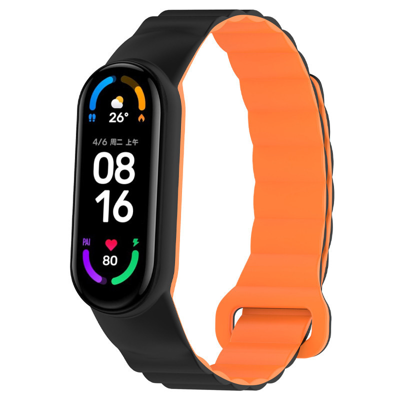 Ремешок Dual-color Magnetic для Xiaomi Mi Band 7/6/5/4/3 Херсон - изображение 1
